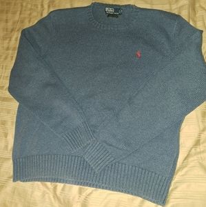 Vintage polo ralph lauren navy blue sweatshirt